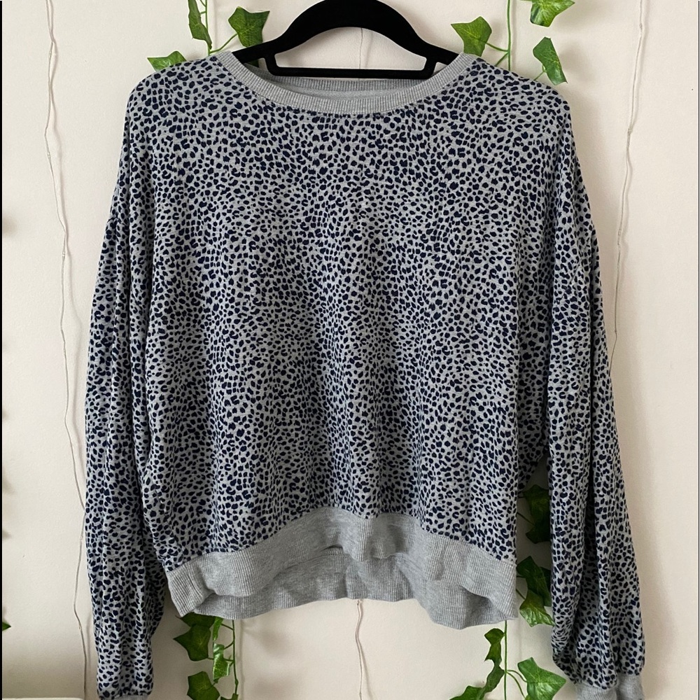 Cheetah Print Sweater